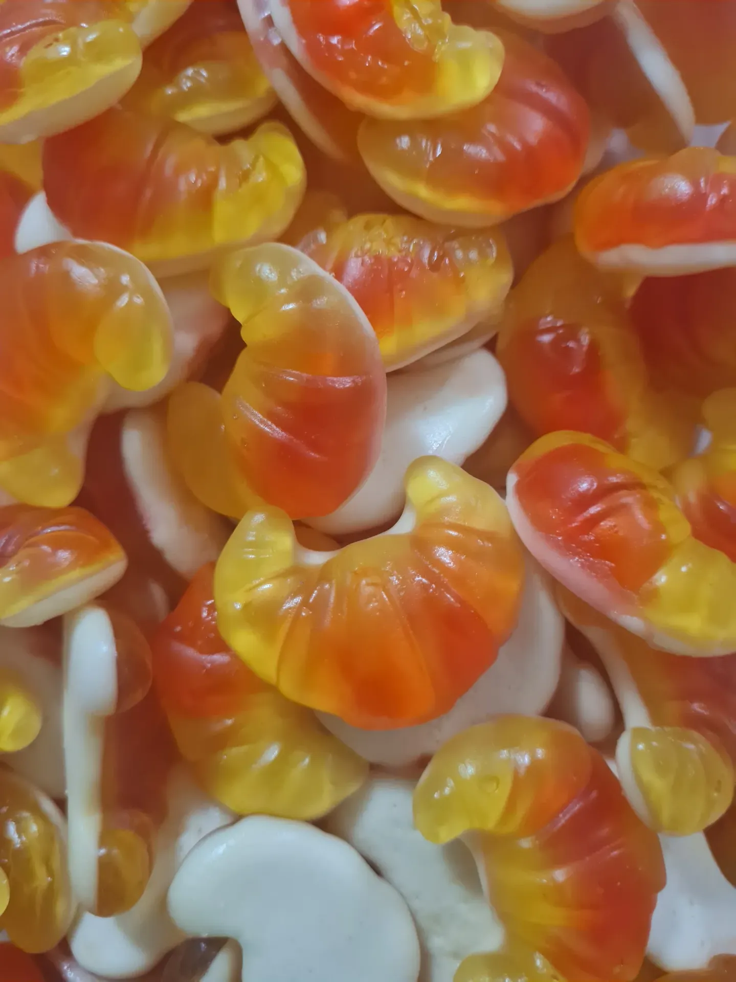 Croissant Fourrés Fraise - 100g